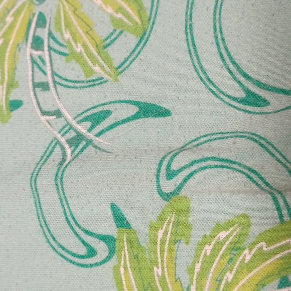 Palm Grove petite size PS palm trees all over front w/ sequin on front - Picture 4 of 8